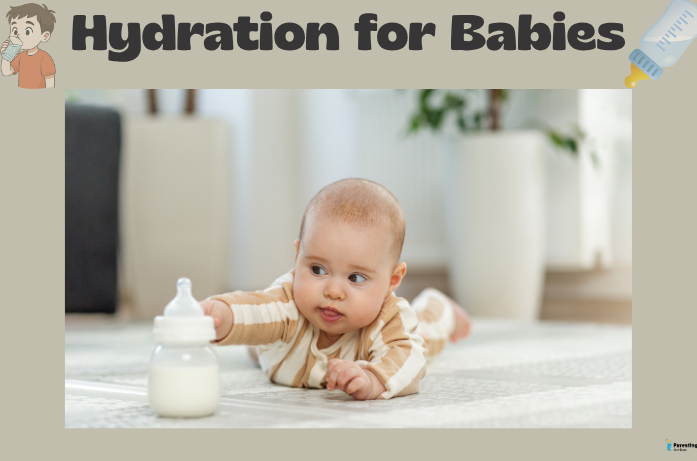 Hydration for babies through breast milk in first 6 months