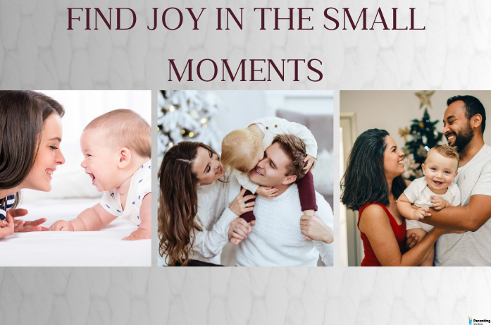 Peaceful moment between parent and baby despite parental stress and sleep deprivation