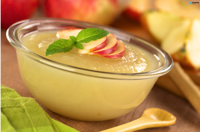 apple puree first foods for babies