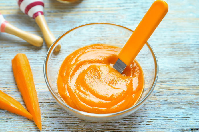 carrot puree as first foods for babies