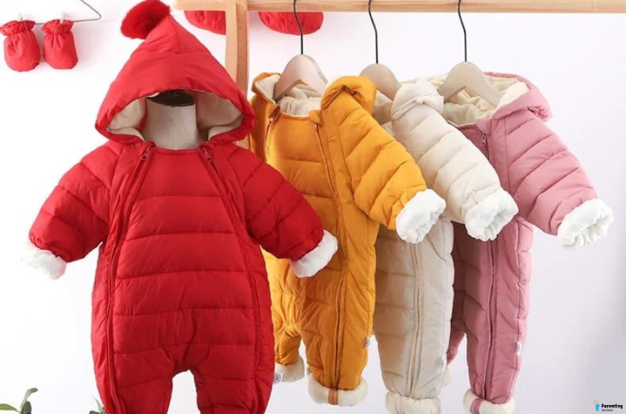 baby winter clothes snowsuit for cold outdoor weather