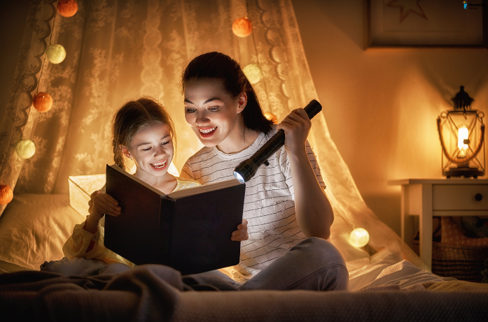 reading together parent and child quality time