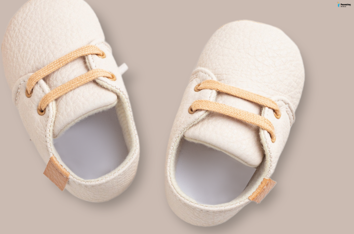 Breathable mesh shoes for babies keeping their feet cool and comfortable.