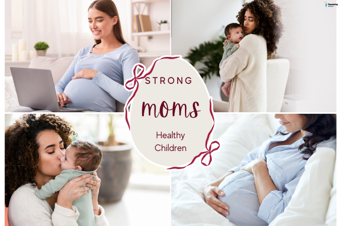 Strong moms healthy children through self-care, emotional balance, and nurturing love, fostering a secure and confident upbringing.
