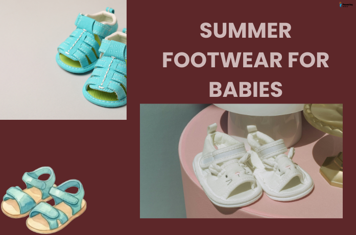 Summer footwear for babies offering comfort and breathability for happy steps.