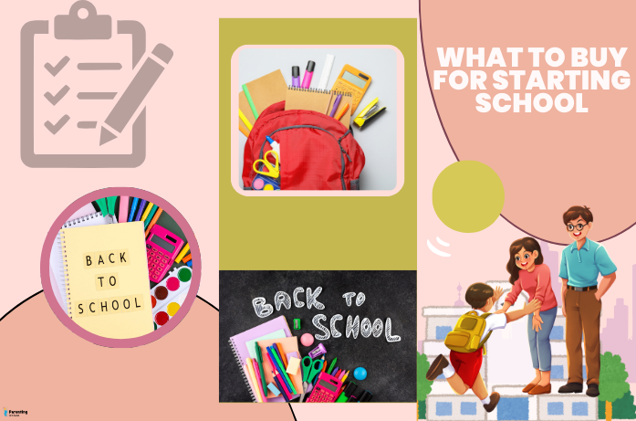 First day school preparation items for children, what to buy for starting school