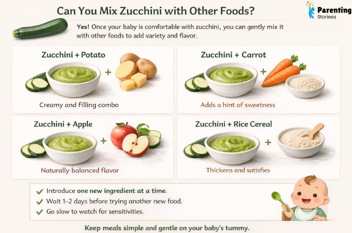 Can You Mix Zucchini with Other Foods