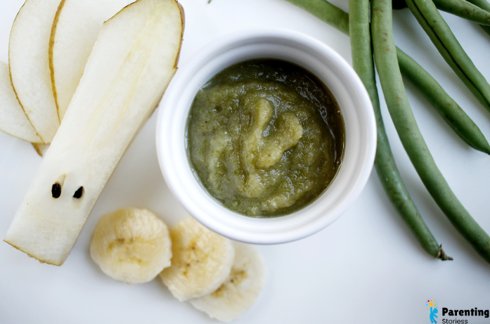 Green Bean Puree for Baby