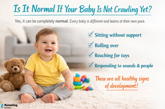 Is It Normal If Your Baby Is Not Crawling Yet