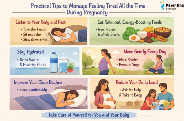 Practical Tips to Manage Feeling Tired All the Time During Pregnancy