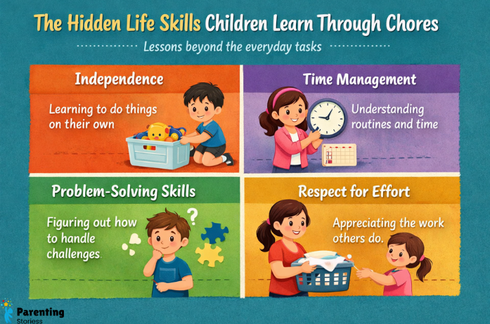 The Hidden Life Skills Children Learn Through Chores