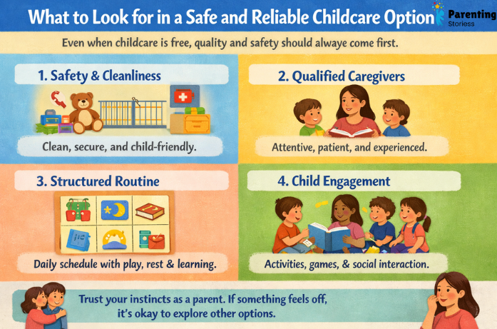 What to Look for in a Safe and Reliable Childcare Option