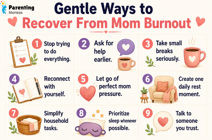 Gentle Ways to Recover From Mom Burnout