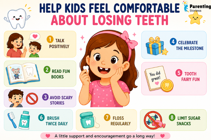 How to Help Kids Feel Comfortable About Losing Teeth