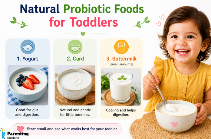 Natural Probiotic Foods for Toddlers