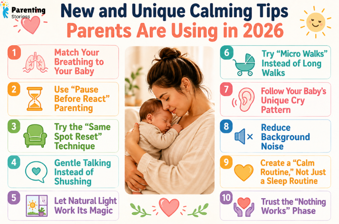 New and Unique Calming Tips Parents Are Using in 2026