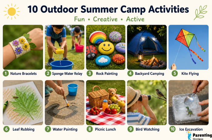 Outdoor Summer Camp Activities for Kids