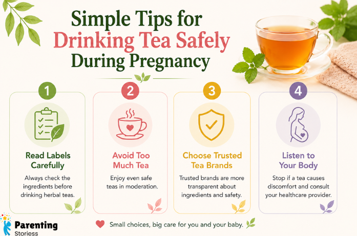 Simple Tips for Drinking Tea Safely During Pregnancy