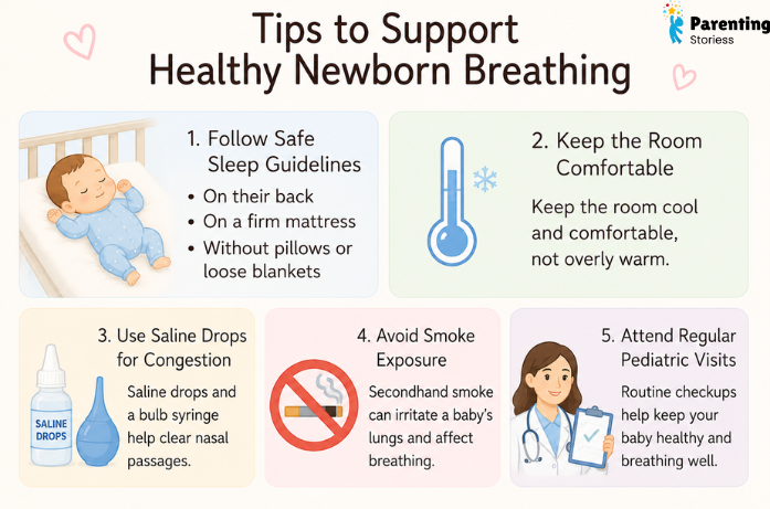 Tips to Support Healthy Newborn Breathing