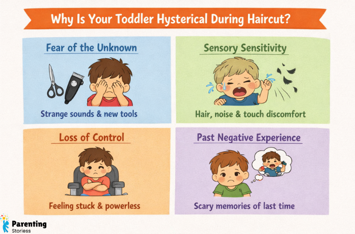 Why Is Your Toddler Hysterical During Haircut