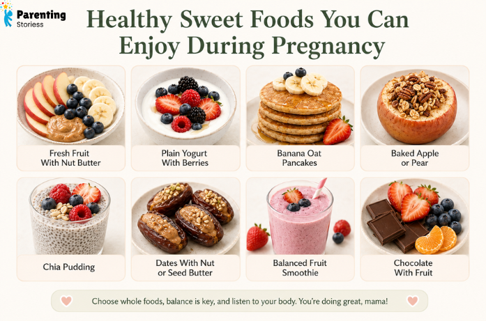 Healthy Sweet Foods You Can Enjoy During Pregnancy
