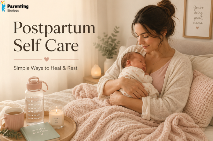 20 Simple Postpartum Self Care Ideas for New Moms