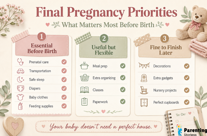 Final Pregnancy Priorities What Matters Most Before Birth