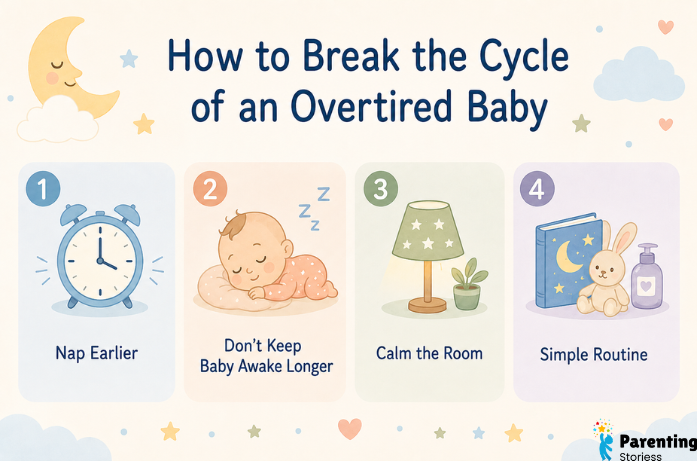 How to Break the Cycle of an Overtired Baby 2