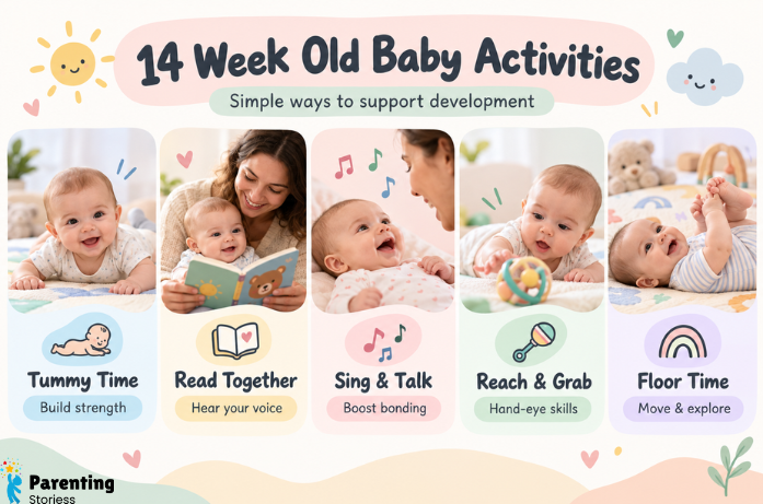 Best 14 Week Old Baby Activities for Development