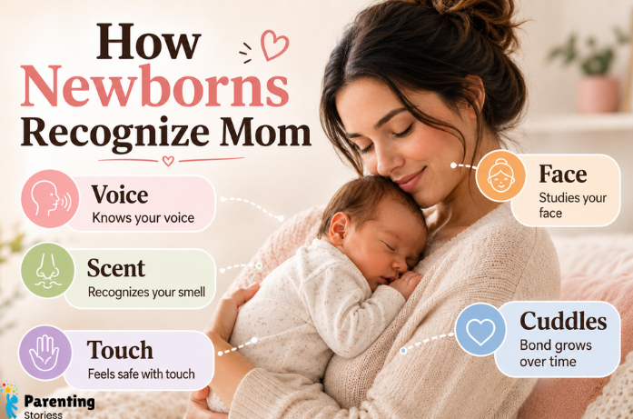 How Does a Newborn Recognize Mom