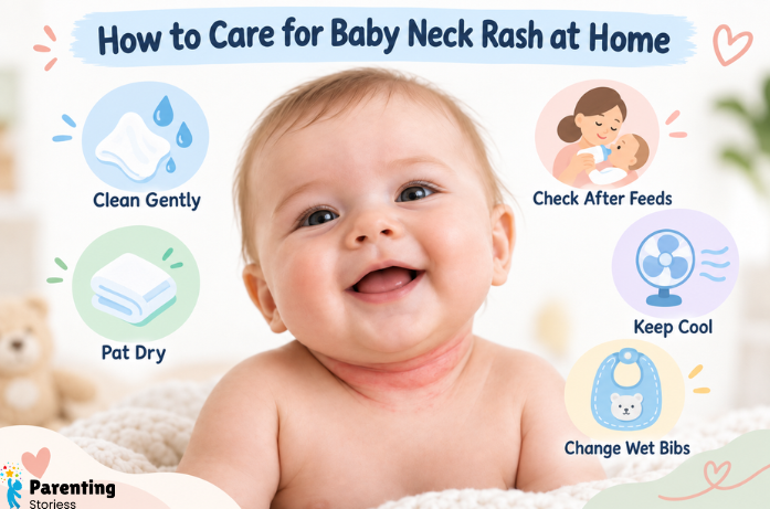 How to Care for Baby Neck Rash at Home