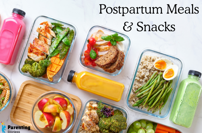 Postpartum Meals and Snacks