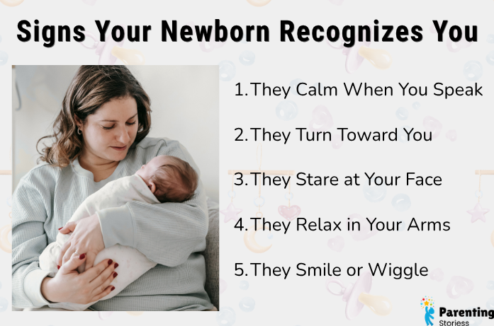 Signs Your Newborn Recognizes You