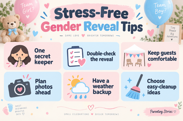 Simple Tips for a Stress-Free Gender Reveal