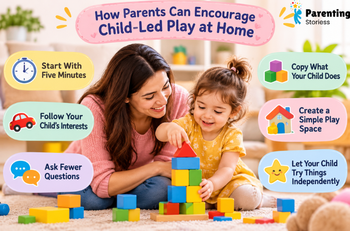 How Parents Can Encourage Child-Led Play at Home