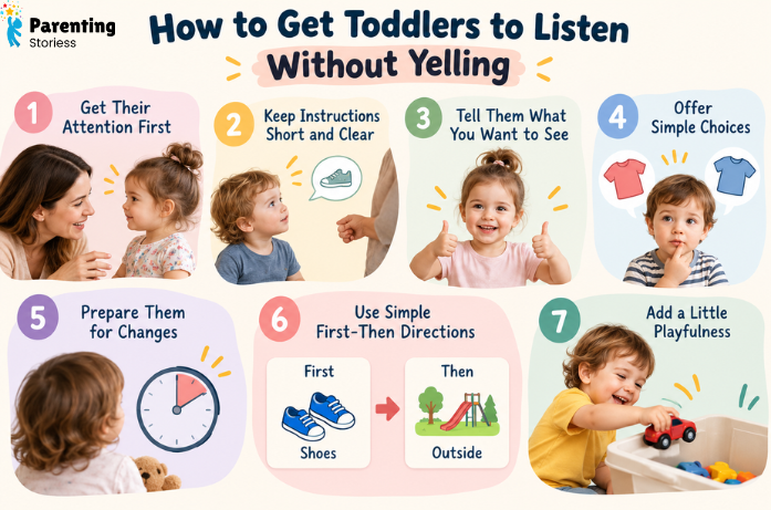How to Get Toddlers to Listen Without Yelling