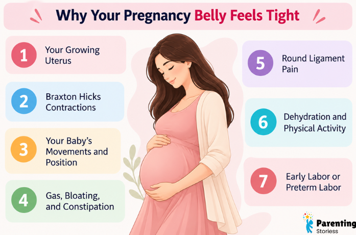 Why Your Pregnancy Belly Feels Tight
